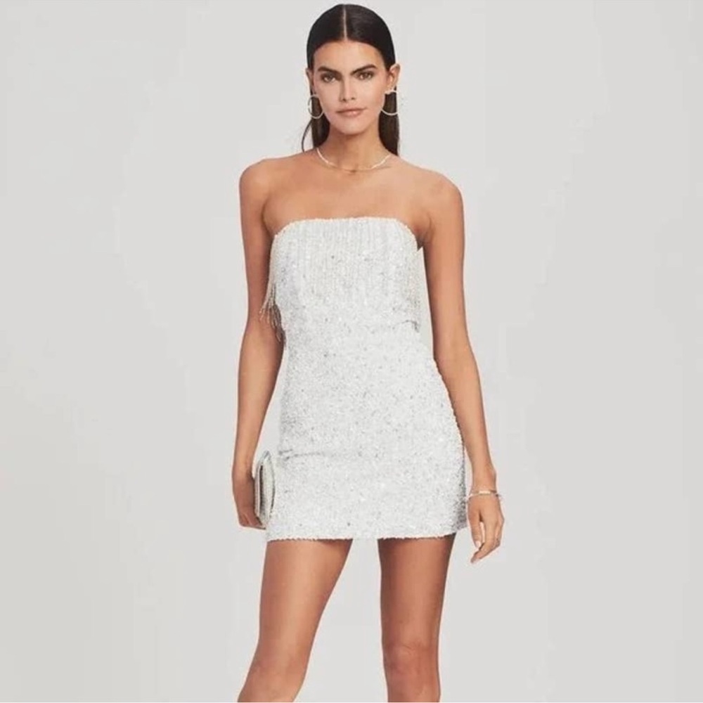 Retrofete Cassandra Dress White XS